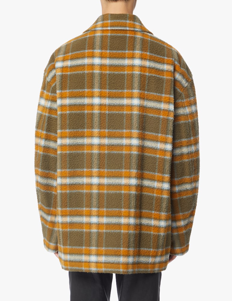 rinascente Marni Check wool overshirt jacket