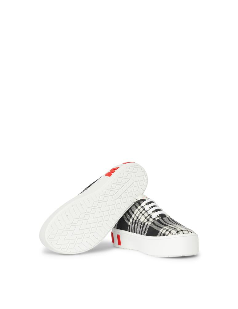 rinascente Marni Sneakers lace up check logo