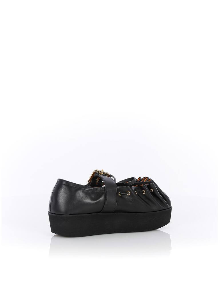 rinascente Marni Leather wedge shoes
