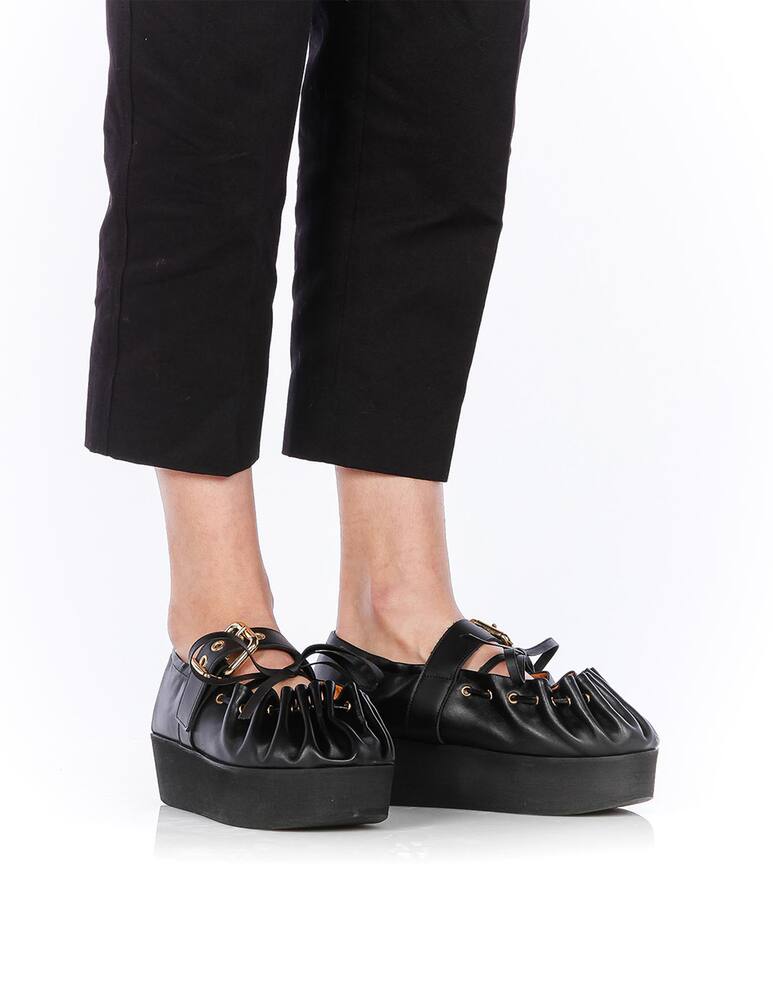 rinascente Marni Leather wedge shoes