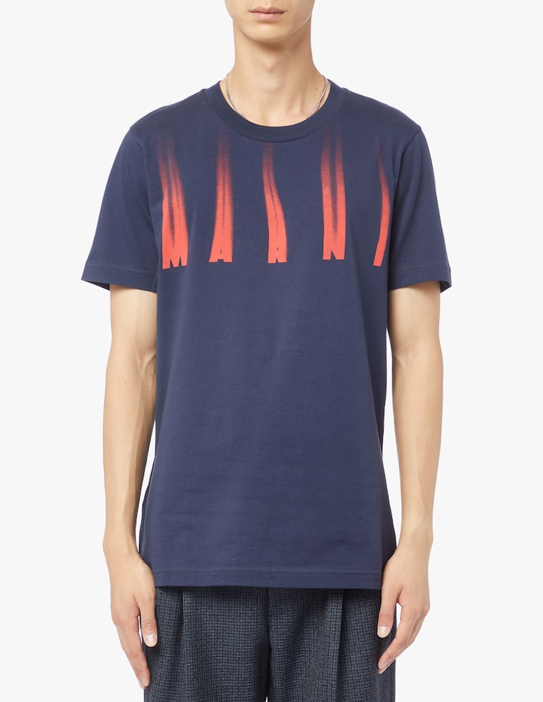 rinascente Marni Maglietta girocollo logo sfumato