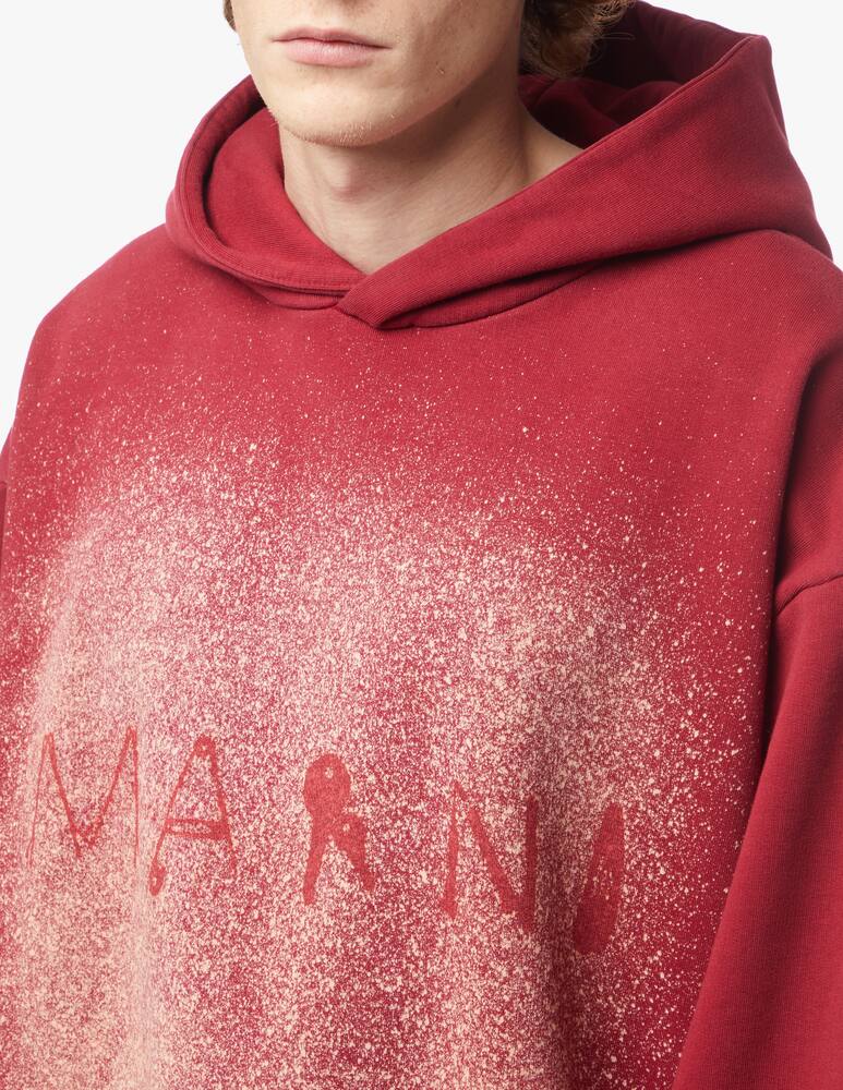 rinascente Marni Felpa con cappuccio e logo sfumato