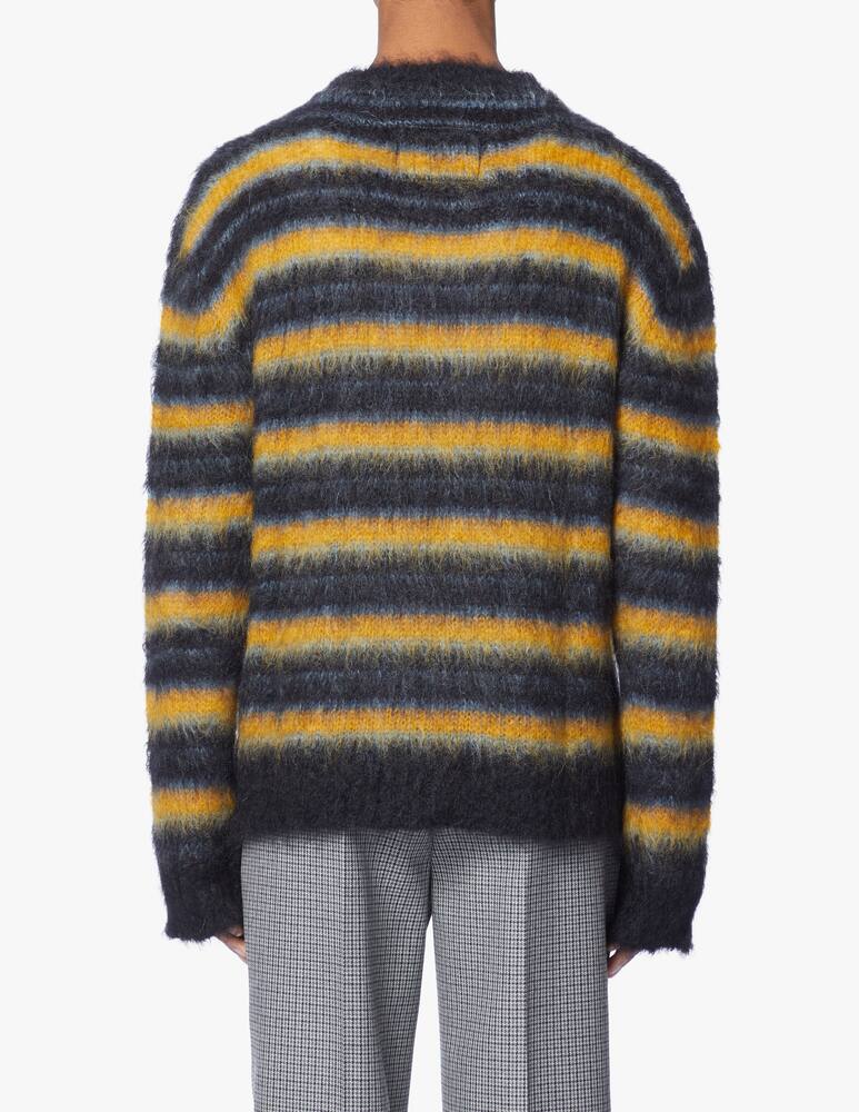 rinascente Marni Striped mohair roundnenck swetaer