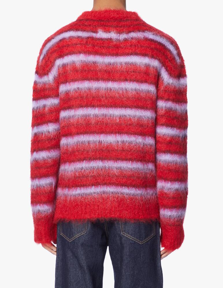 rinascente Marni Maglione girocollo a righe in mohair