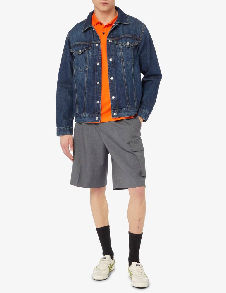 rinascente Paul & Shark Polo piquet con logo tricolore