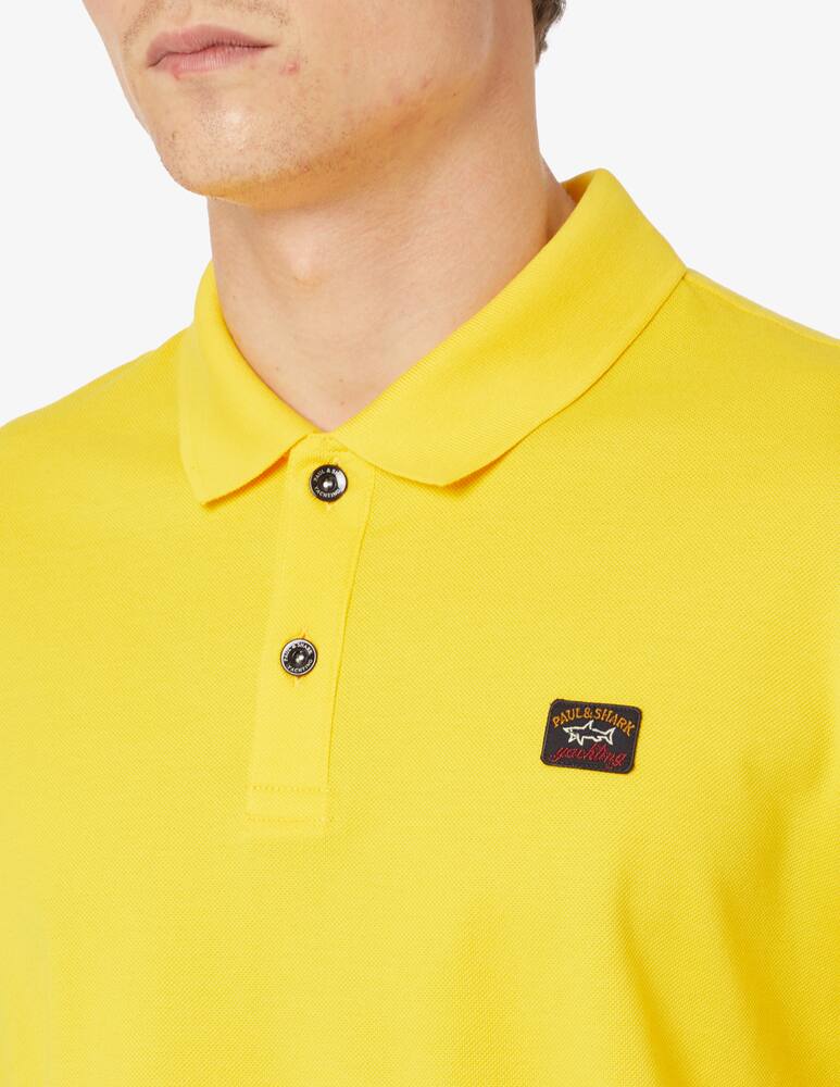 Paul & Shark Polo piquet con logo tricolore - immagine 4 Paul & Shark Polo piquet con logo tricolore - immagine 4