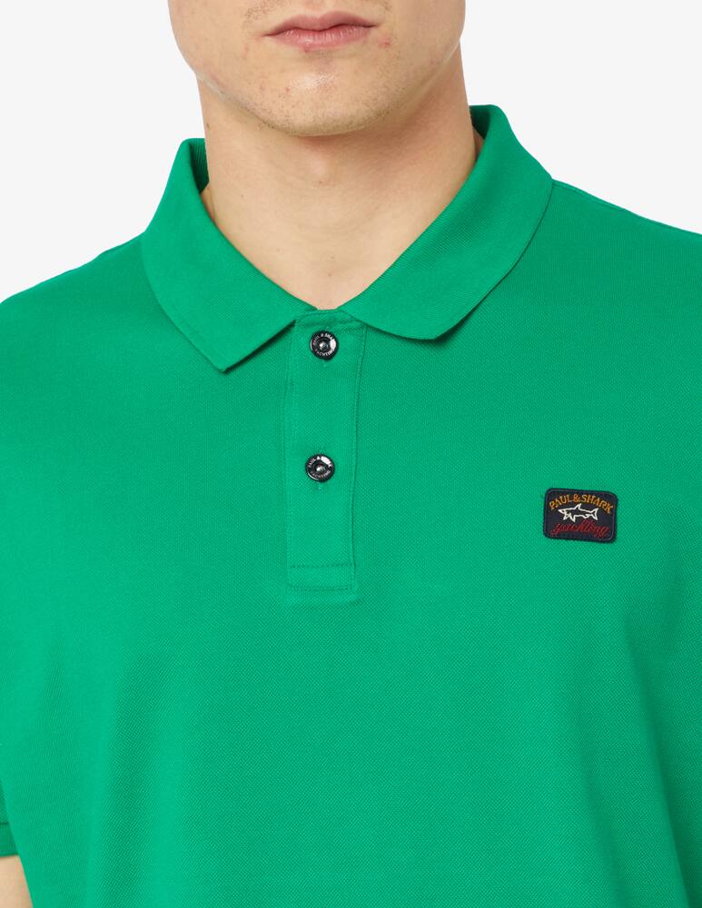 rinascente Paul & Shark Tricolore polo piquet
