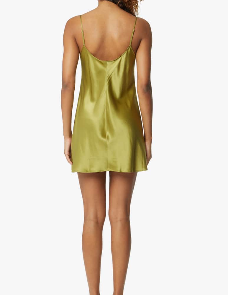 rinascente La Perla Short slip dress - Yellow