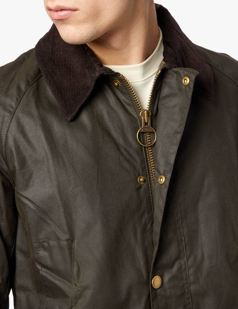 rinascente Barbour Giacca cerata ashby in cotone 