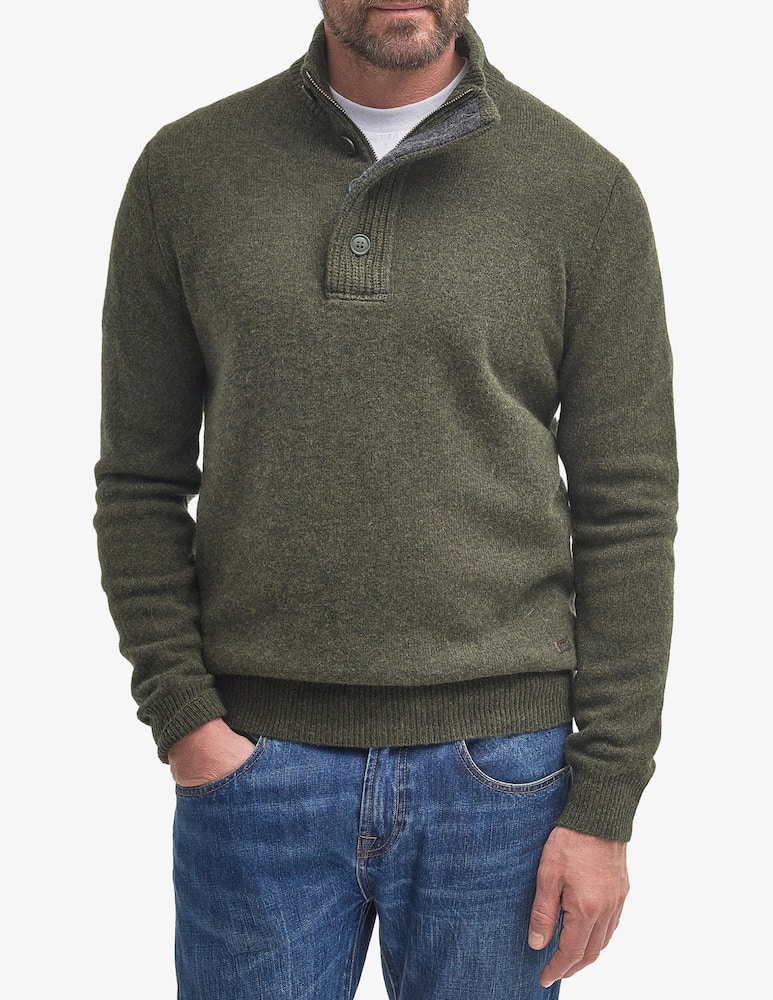 rinascente Barbour Zip neck jumper