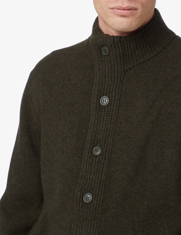 rinascente Barbour Cardigan in lana merino - Verde