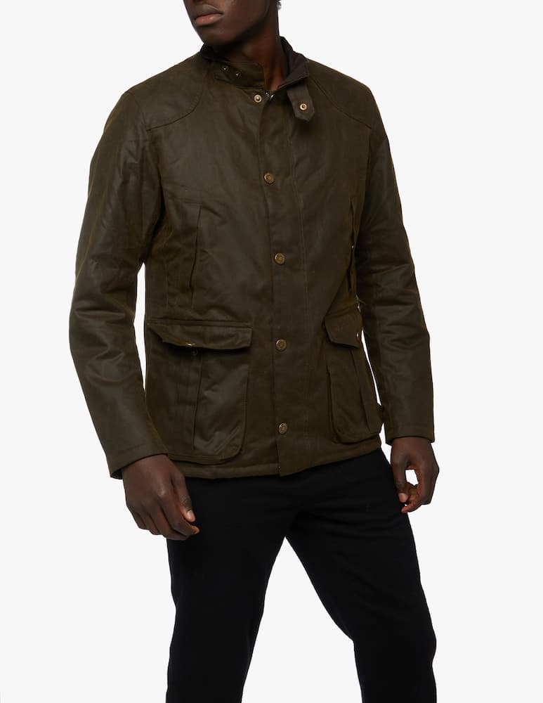 Barbour Giubbotto cerato leaaward - Verde - immagine 3 Barbour Giubbotto cerato leaaward - Verde - immagine 3