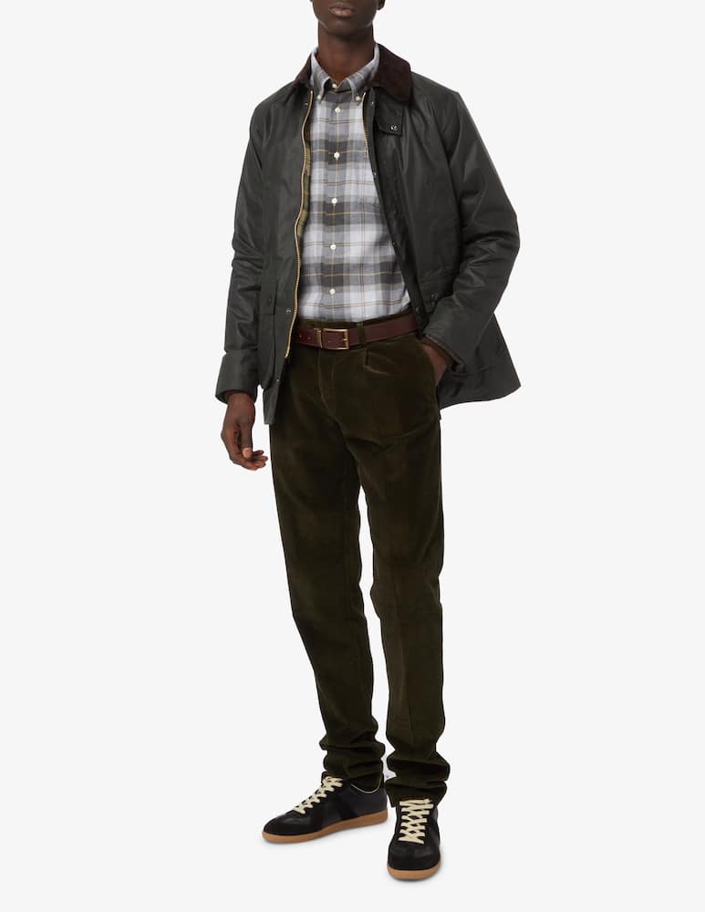 rinascente Barbour White Label Bedale wax jacket - Black