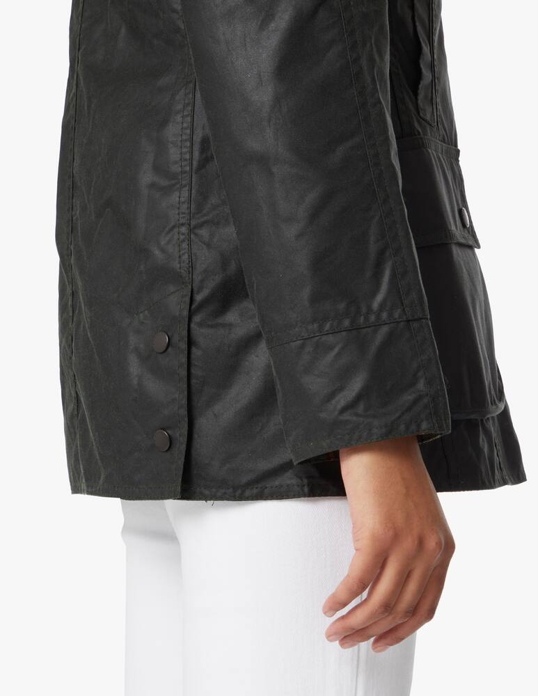 rinascente Barbour Beadnell waxed cotton jacket - olive
