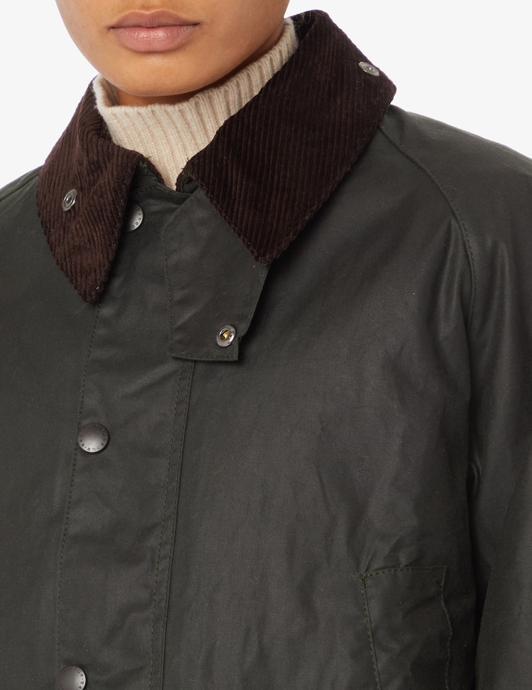 rinascente Barbour Bedale waxed jacket - Black