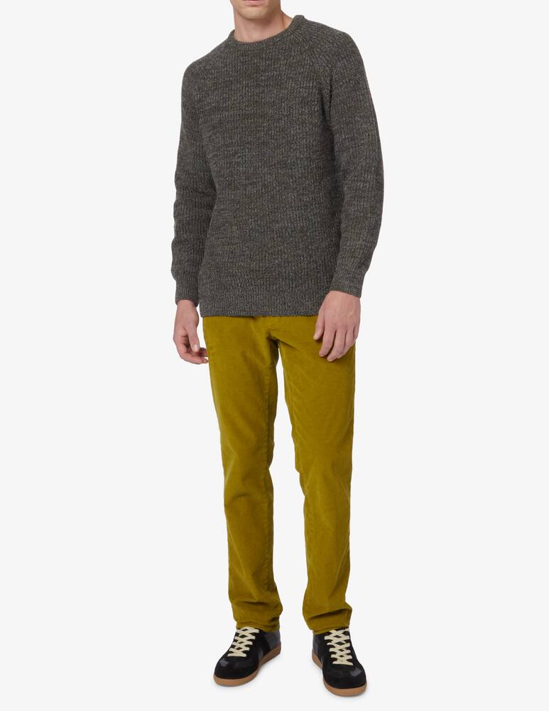 rinascente Barbour Ribbed crewneck jumper - Grey