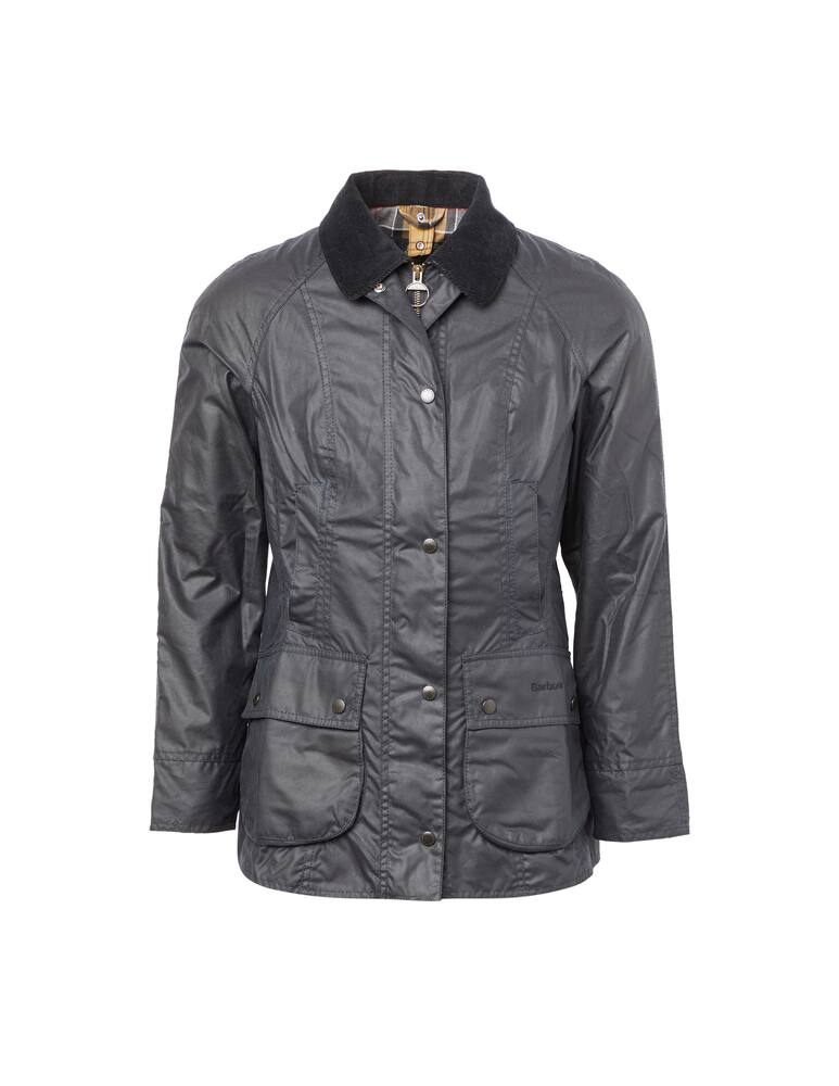 rinascente Barbour Beadnell waxed cotton jacket - blue