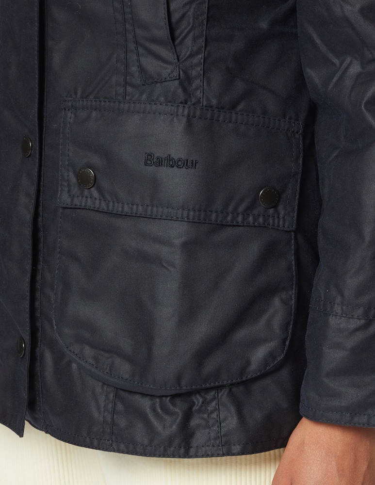 rinascente Barbour Waxed cotton jacket Beadnell