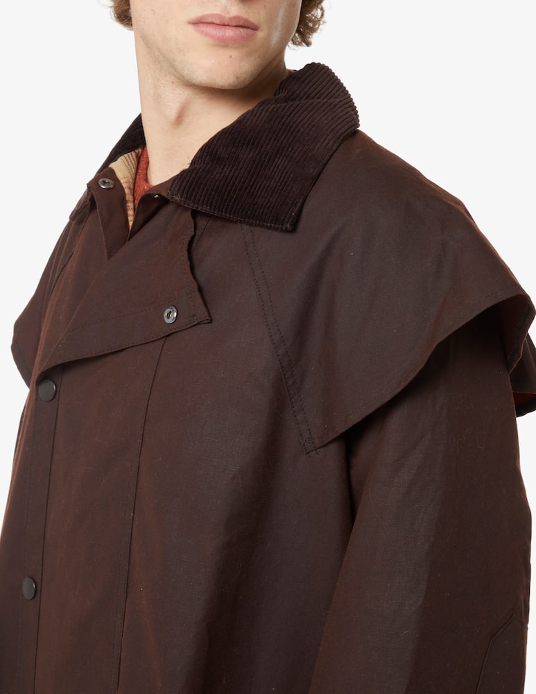 Barbour Waxed stockman jacket - Brown - picture 4 Barbour Waxed stockman jacket - Brown - picture 4