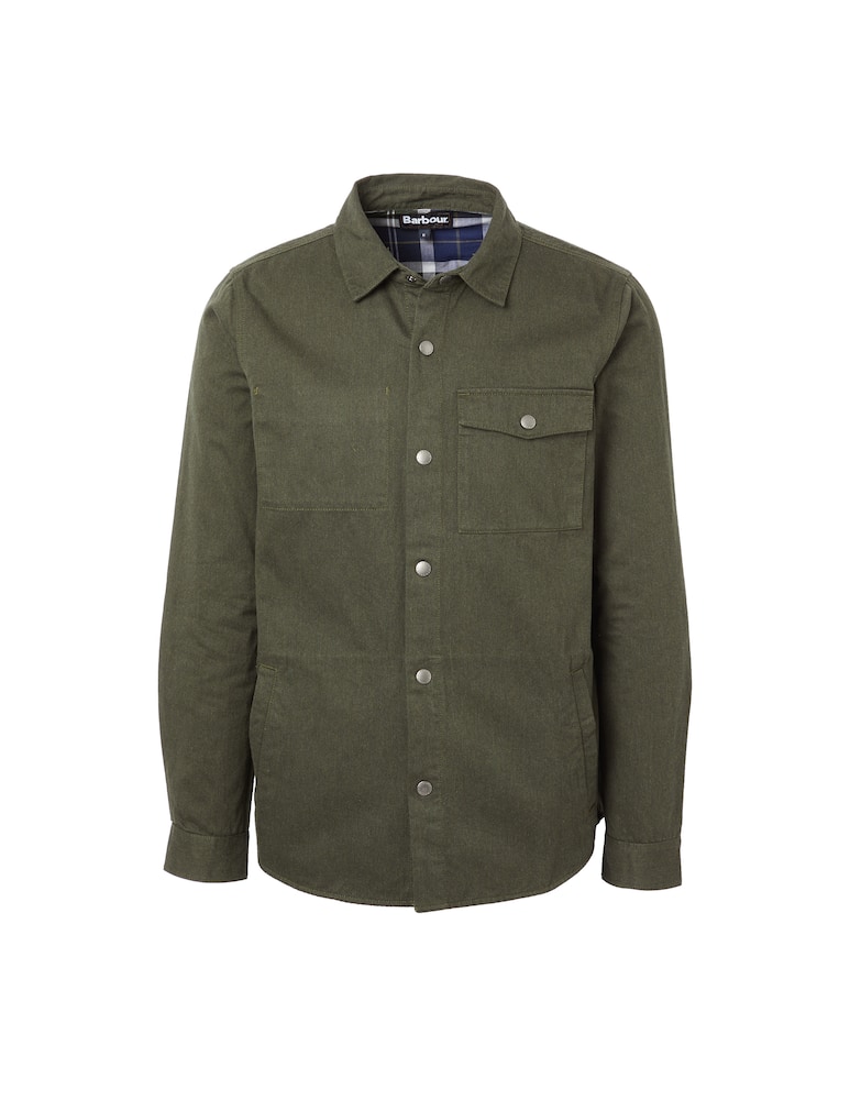 rinascente Barbour Overshirt mortan con tasche e dettagli tartan