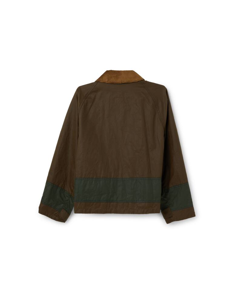 rinascente Barbour Patricia cotton wax jacket