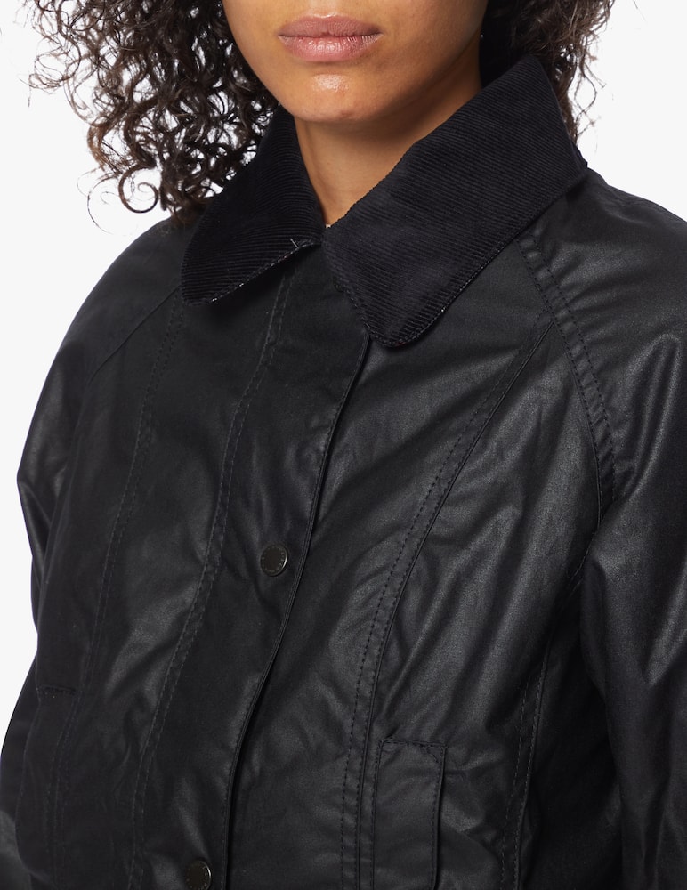 rinascente Barbour Waxed cotton jacket Beadnell