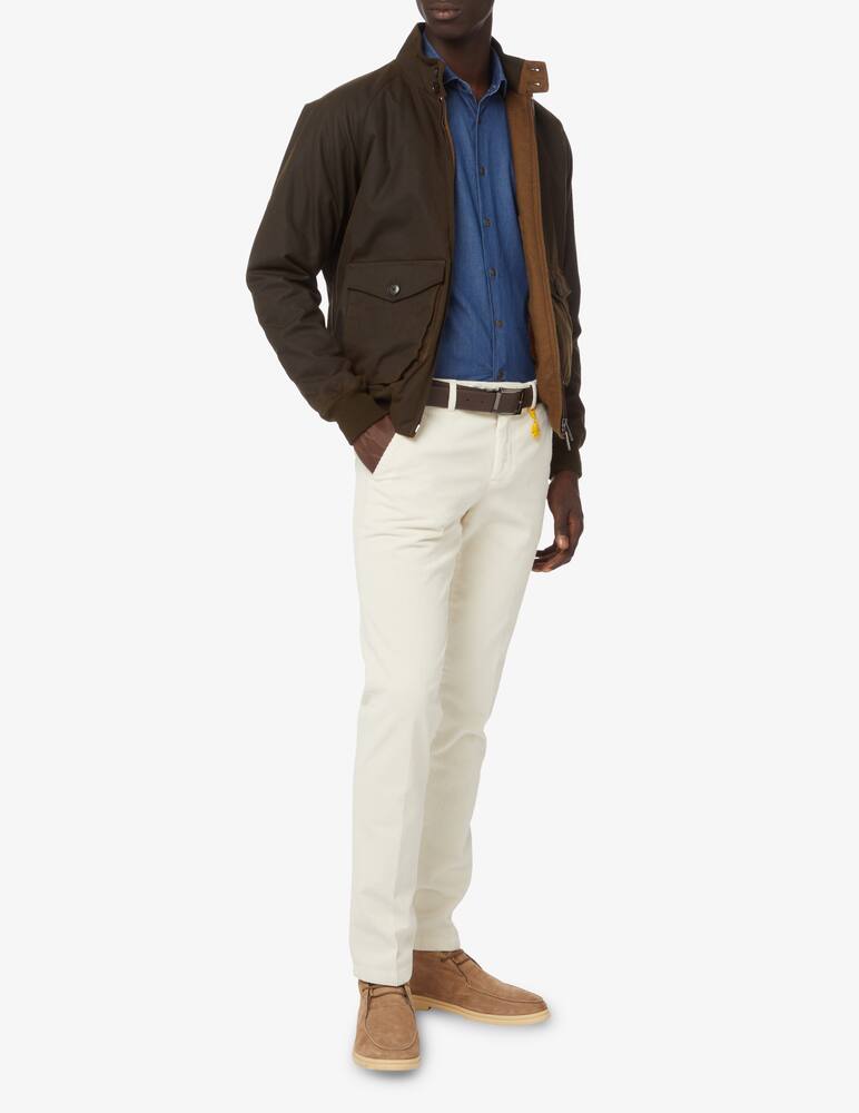 rinascente Baracuta G9 af waxed pocket jacket - Brown