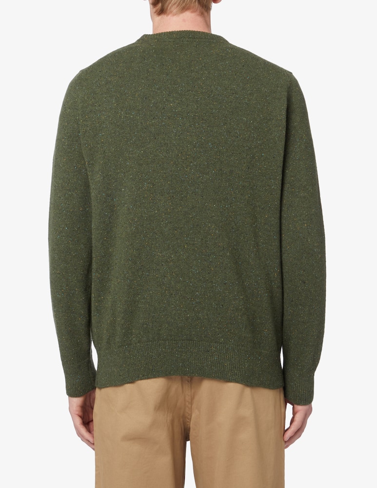 Barbour Donegal light crewneck jumper - Green - picture 3 Barbour Donegal light crewneck jumper - Green - picture 3