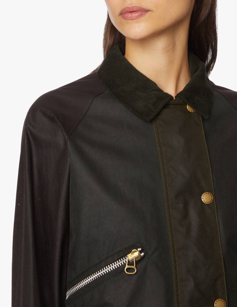 rinascente Barbour Giacca in cotone cerato Benedict x Alexa Chung