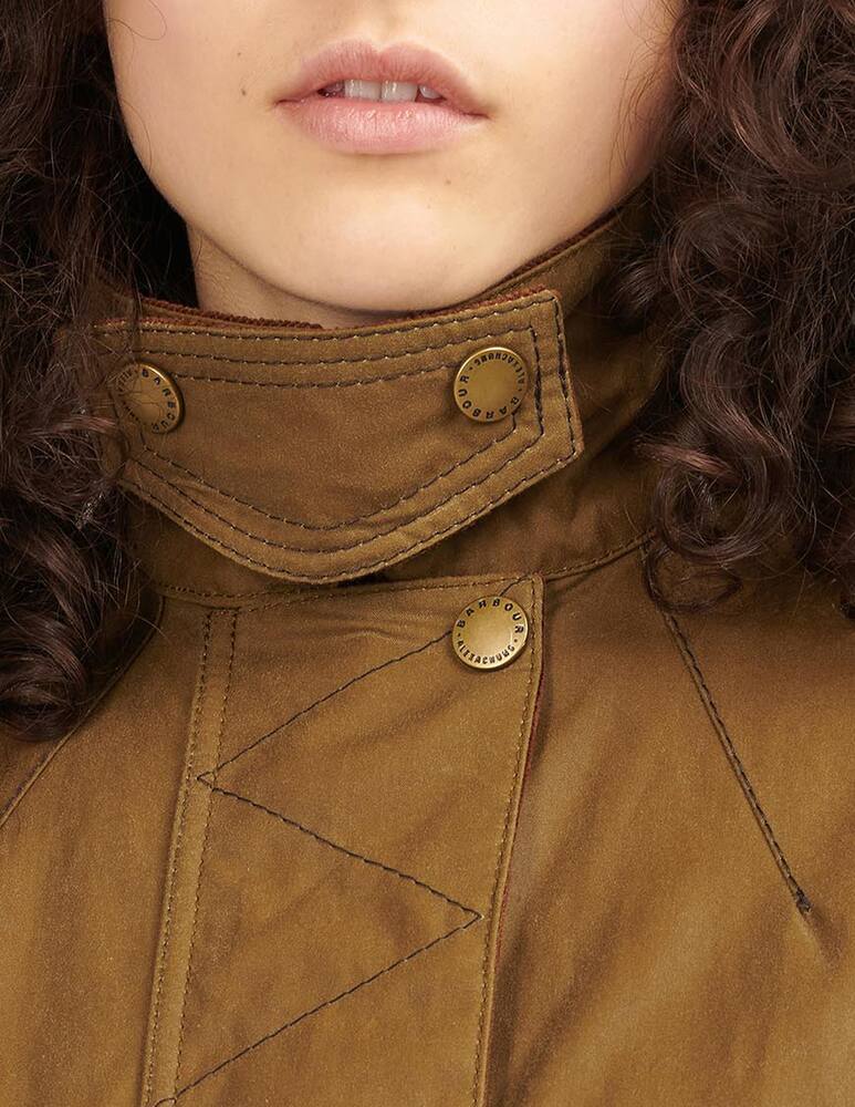 rinascente Barbour Giacca in cotone cerato Carmen x Alexa Chung