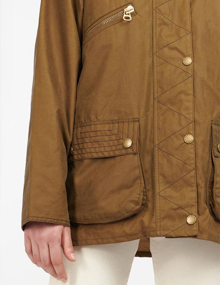 rinascente Barbour Giacca in cotone cerato Carmen x Alexa Chung