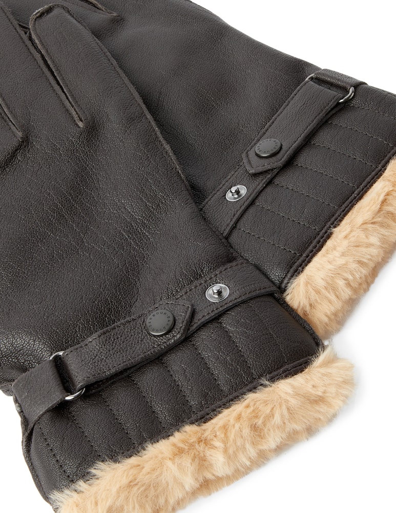 Barbour Guanti utility in pelle - immagine 2 Barbour Guanti utility in pelle - immagine 2