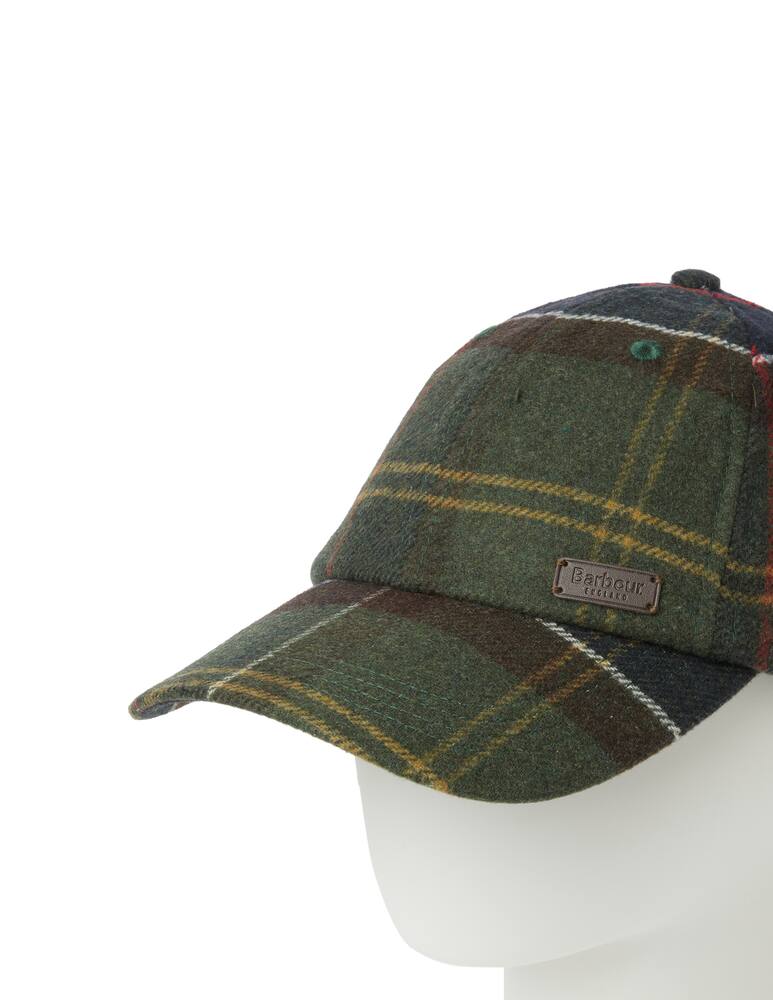 rinascente Barbour Cappellino baseball lana tartan