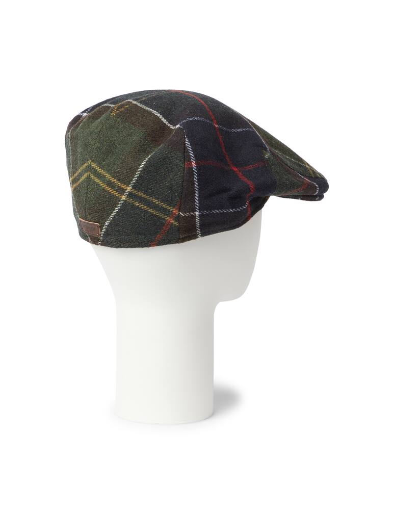 rinascente Barbour Tartan wool flat cap - Green
