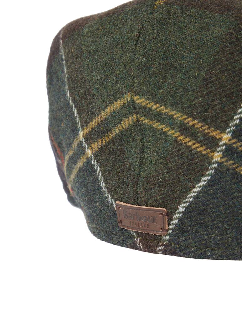 rinascente Barbour Tartan wool flat cap - Green