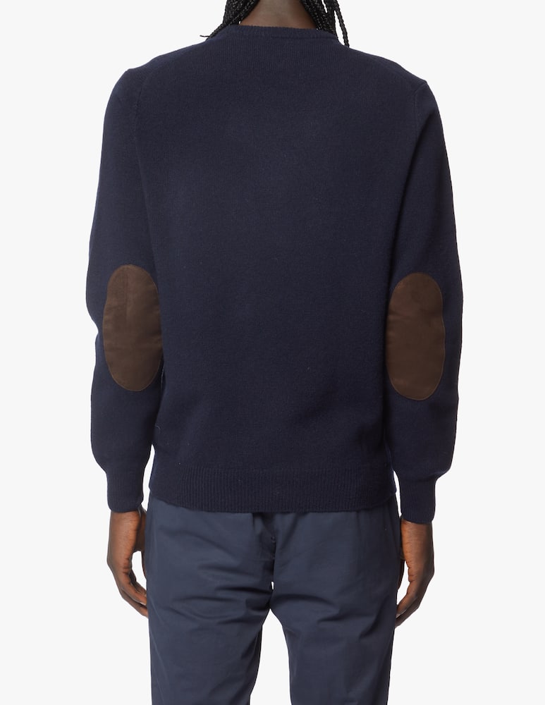 rinascente Barbour Patch roundneck jumper