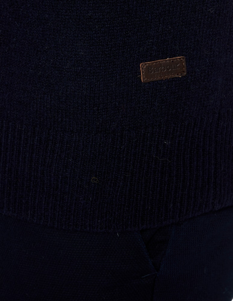 rinascente Barbour Patch lambswool creneck jumper