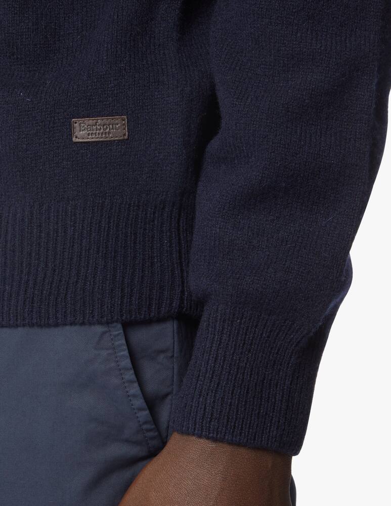 rinascente Barbour Patch roundneck jumper