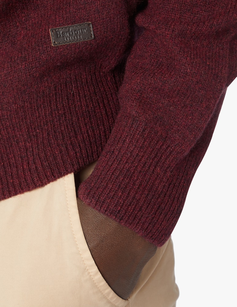 rinascente Barbour Patch roundneck jumper