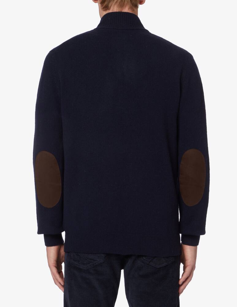 rinascente Barbour Cardigan in lana merino - Blu