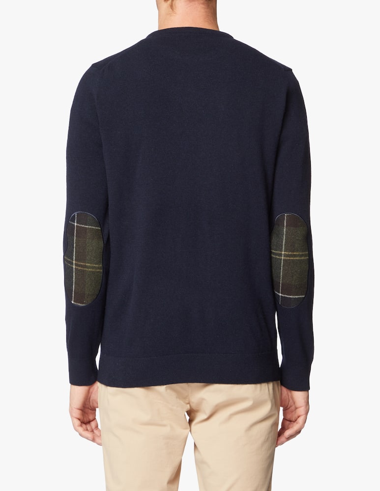 rinascente Barbour Maglia girocollo harrow con toppa