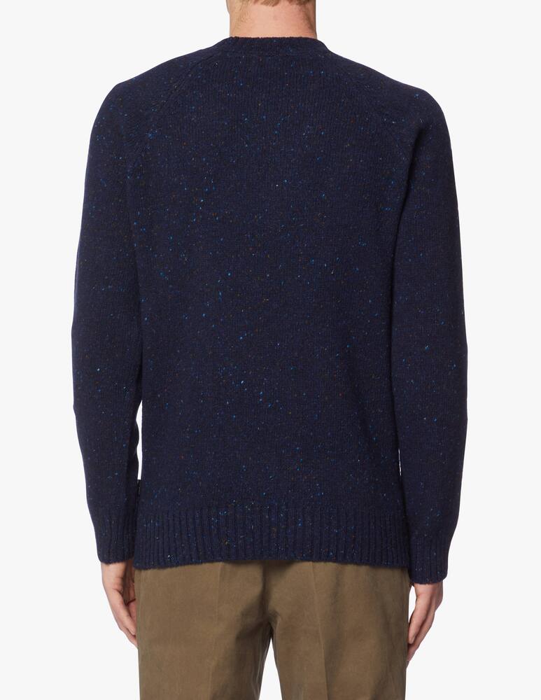 rinascente Barbour Donegal heavy roundneck jumper