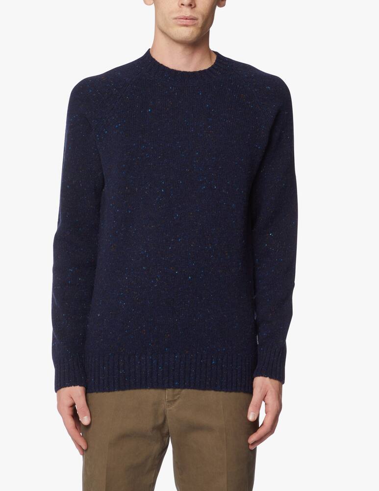 rinascente Barbour Donegal heavy roundneck jumper