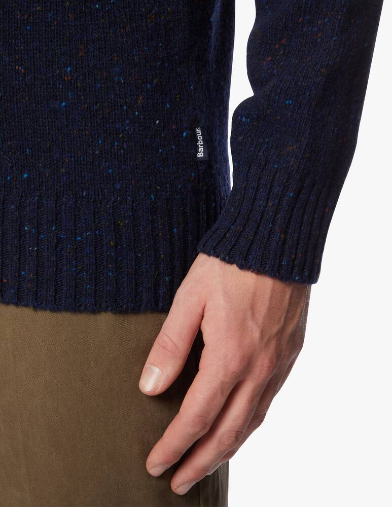 rinascente Barbour Donegal heavy roundneck jumper