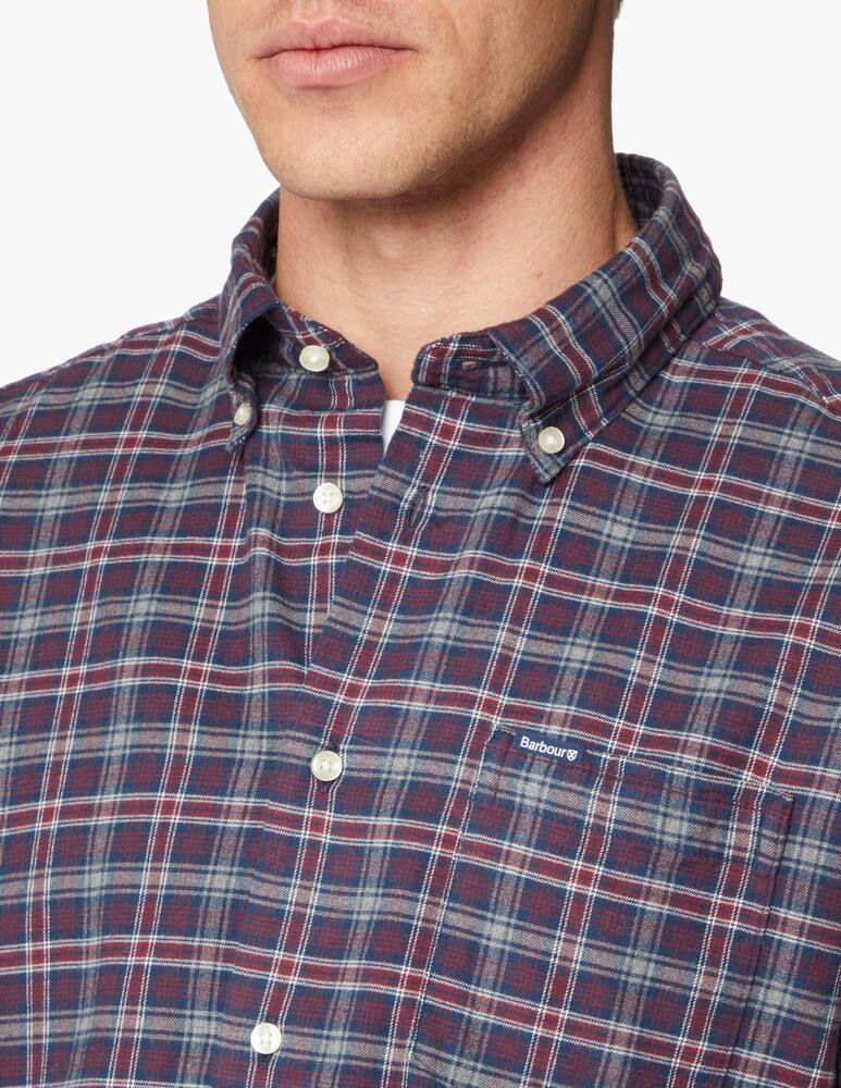 rinascente Barbour Flannel small check shirt