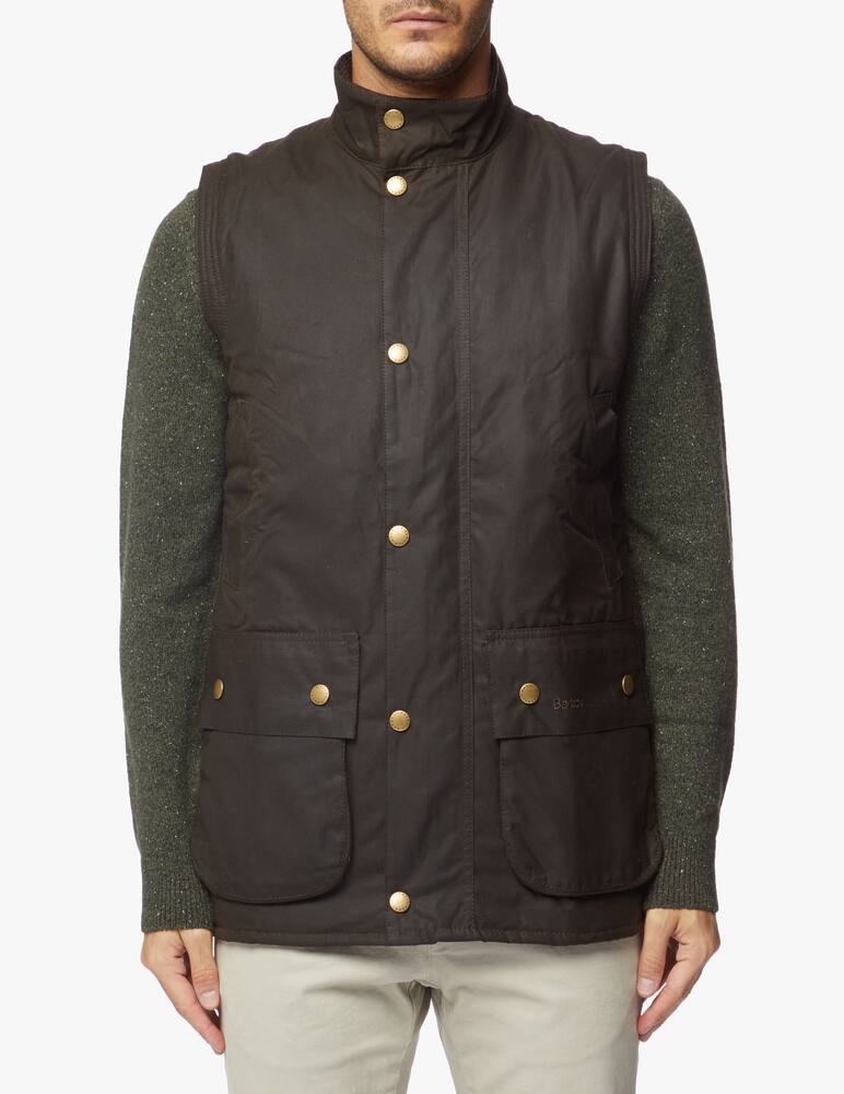 rinascente Barbour Westmorland wax vest