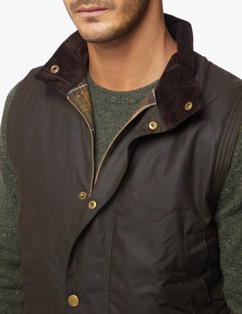 rinascente Barbour Westmorland wax vest