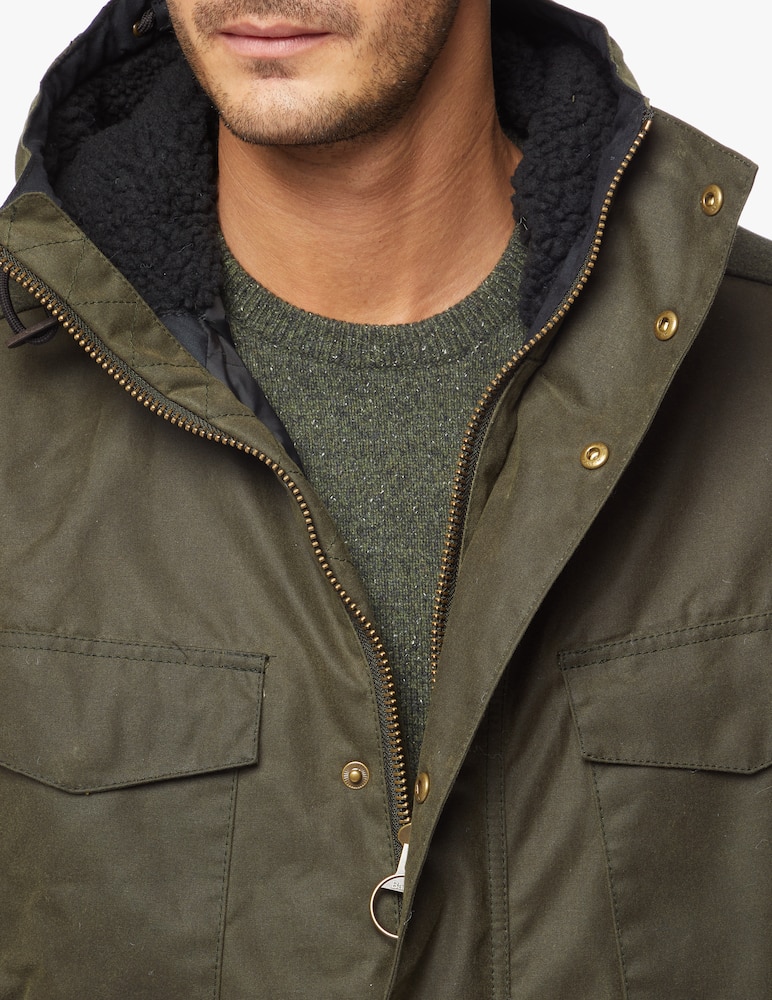 rinascente Barbour Nautic wax jacket