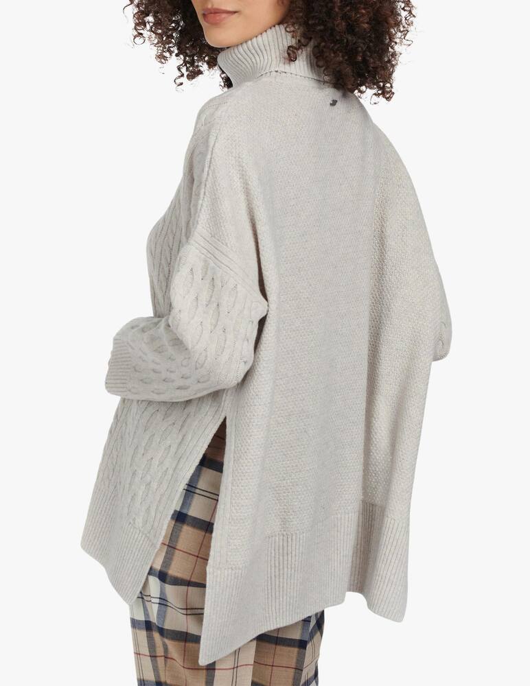 rinascente Barbour Maybury roll neck cape