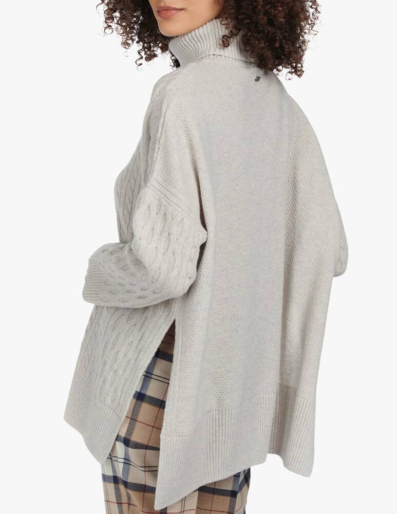 rinascente Barbour Maybury roll neck cape
